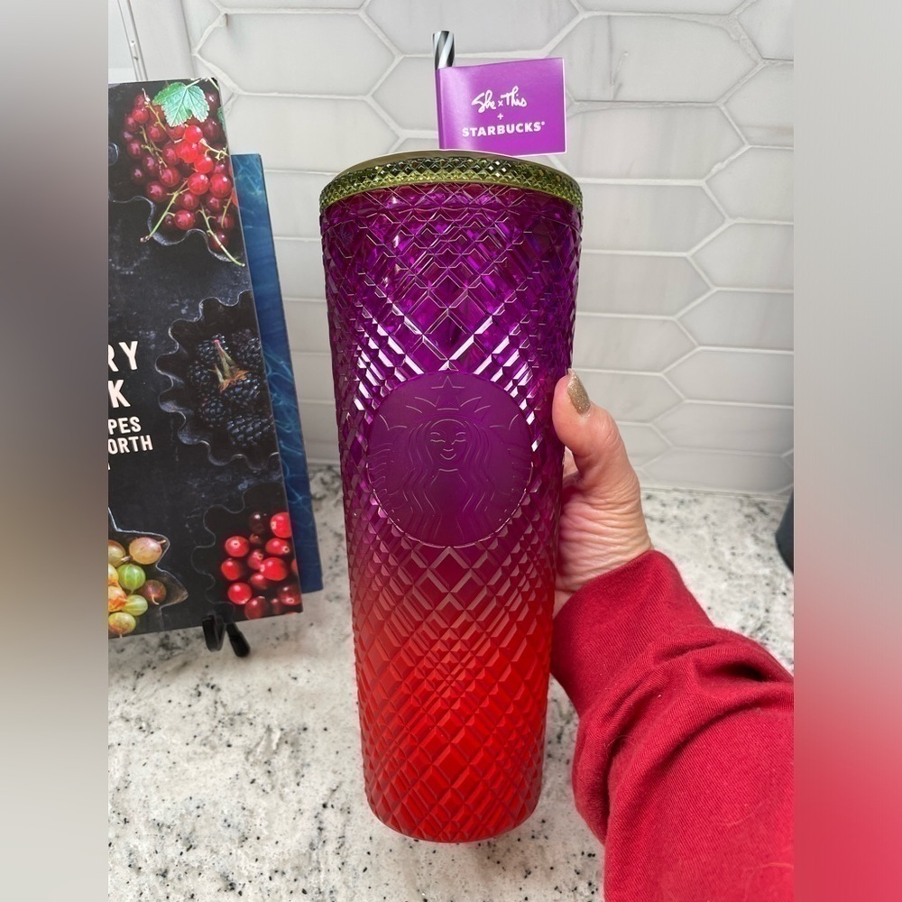 Starbucks Spring 2024 Gemstone Gradient Collab x Shae Anthony. NWT. Wow piece! - Picture 3 of 11